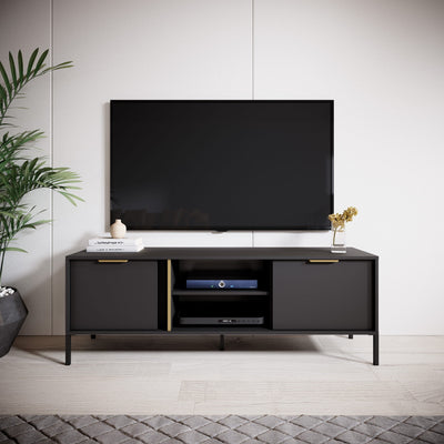 TV stolek LERO 153 cm Antracit