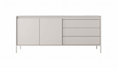 Dvoudvéřová komoda se zásuvkami DORAN 187 cm