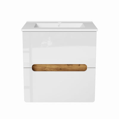 Koupelnová skříňka pod umyvadlo LUPO 2 zásuvky