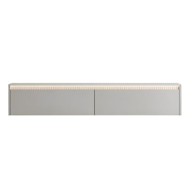 Závěsný TV stolek LUMI II s LED osvětlením