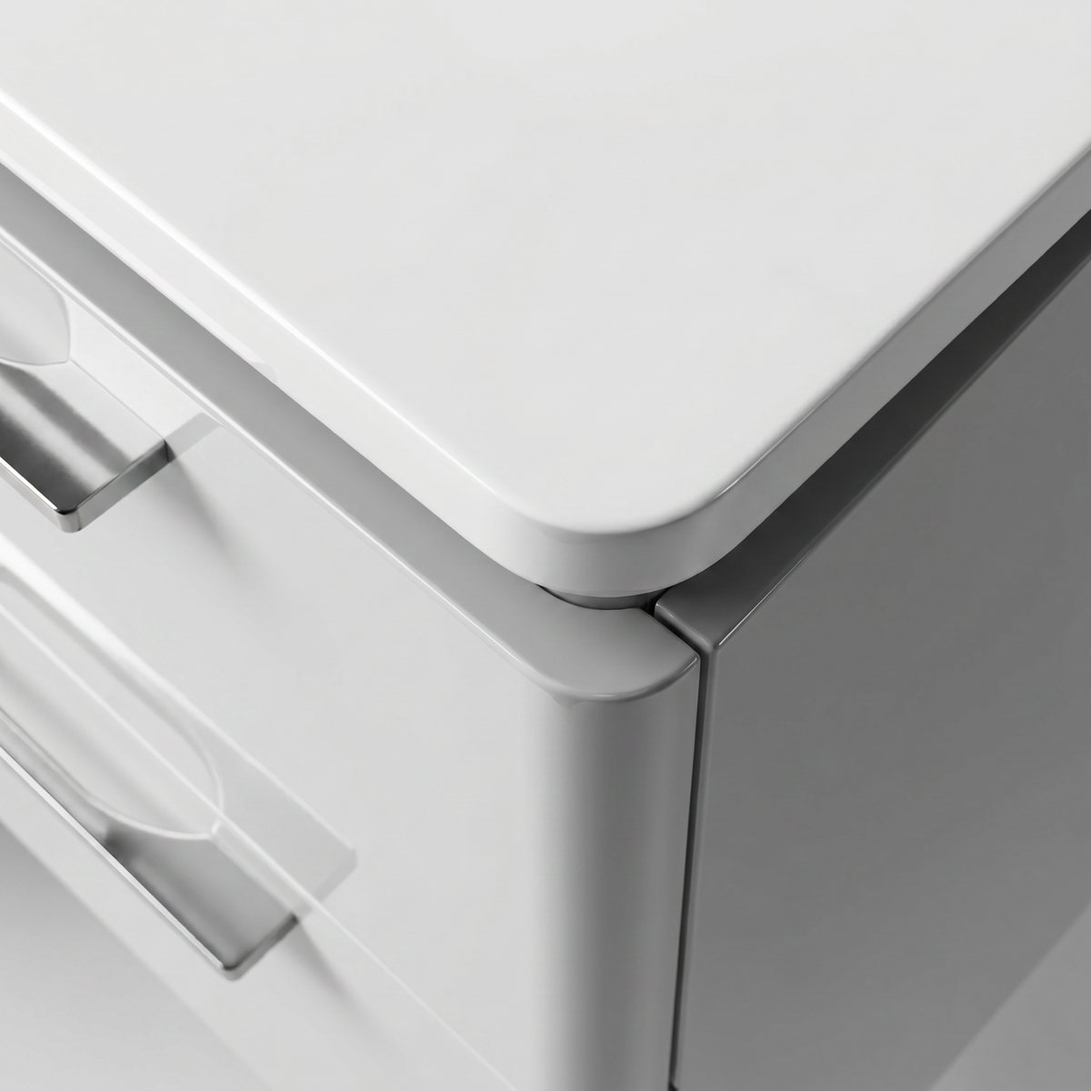 Koupelnová skříňka MOBI 120 s deskou a umyvadly