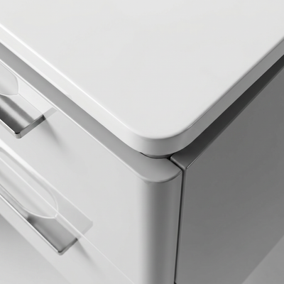 Koupelnová skříňka MOBI 120 s deskou a umyvadly
