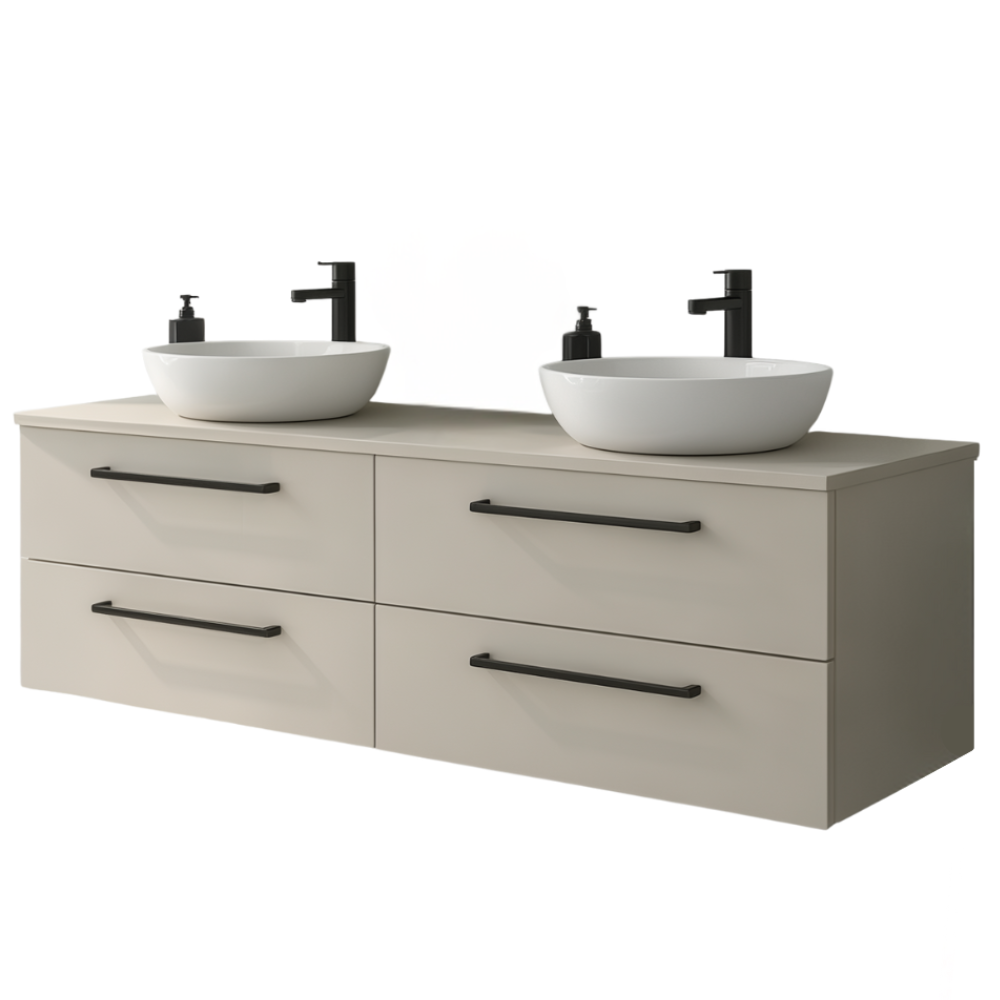 Koupelnová skříňka ONE 120 cm s deskou 4 zásuvky