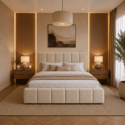 Čalouněná postel LUCY