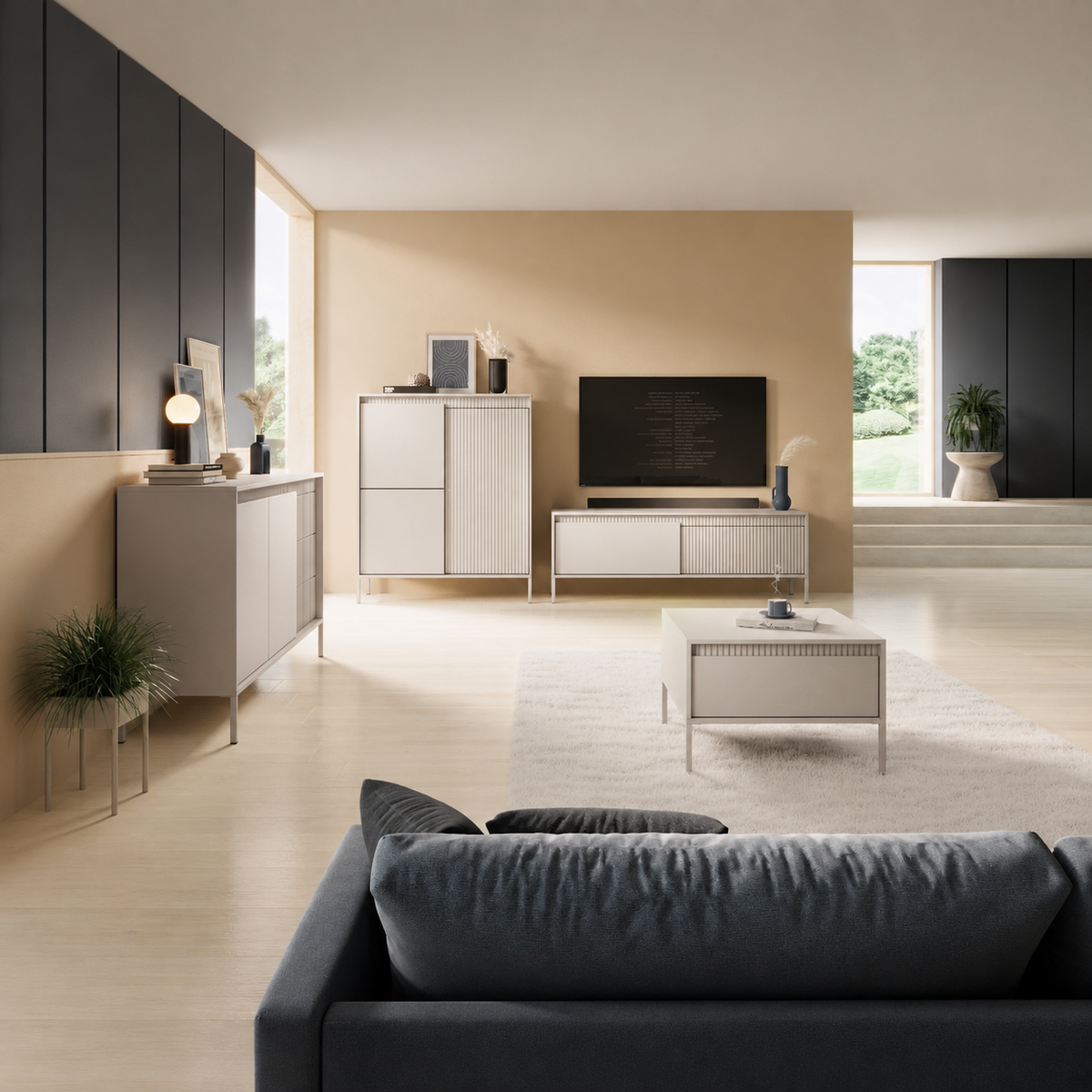 TV stolek DORAN 187 cm
