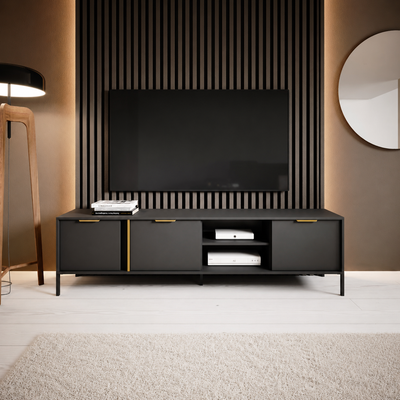 TV stolek LERO 203 cm antracit