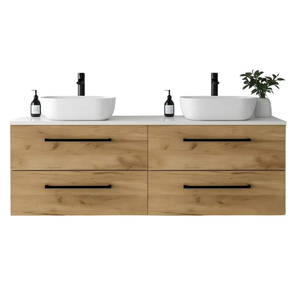 Koupelnová skříňka ONE 120 cm s deskou 4 zásuvky