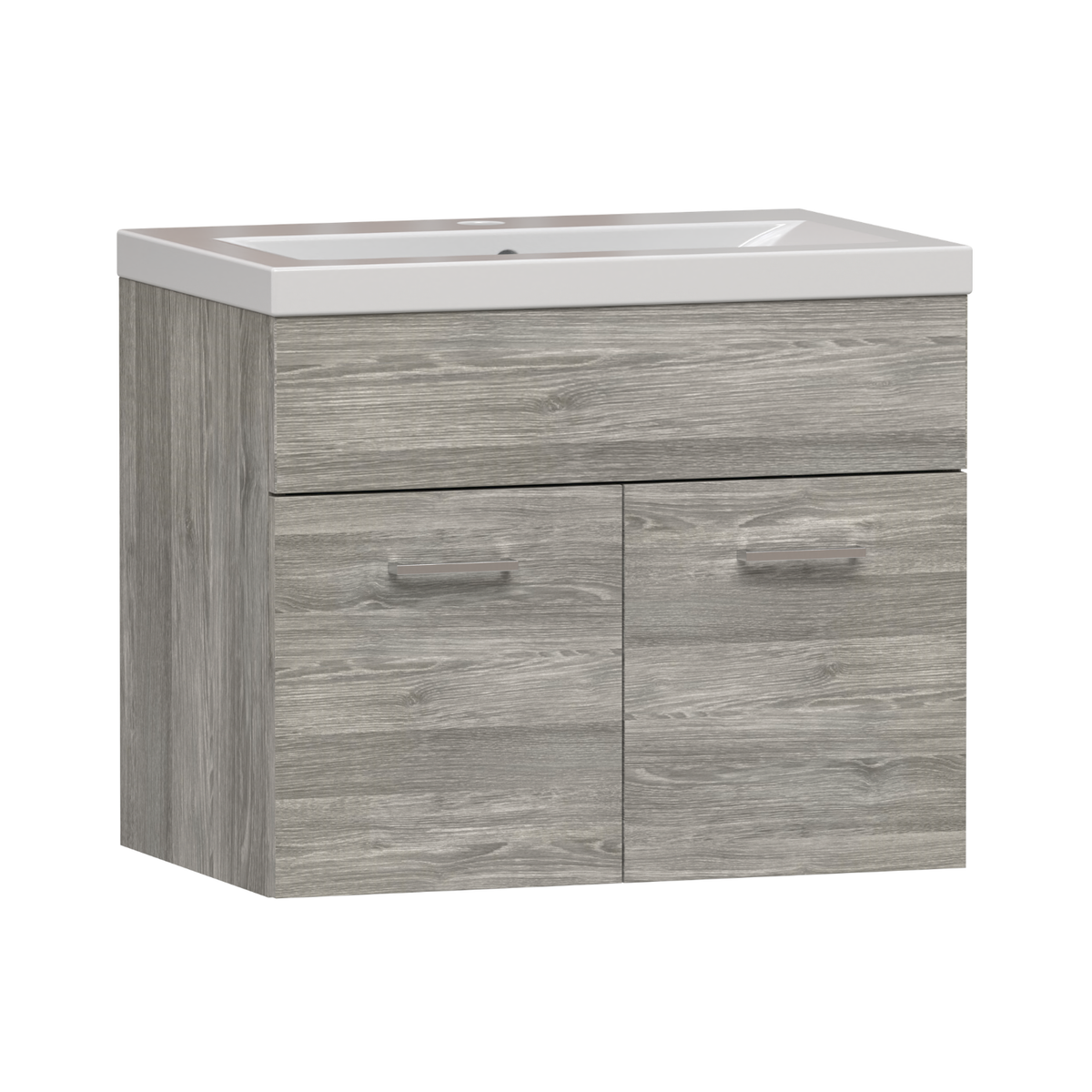 Sada koupelnového nábytku se zrcadlem a umyvadlem PURO