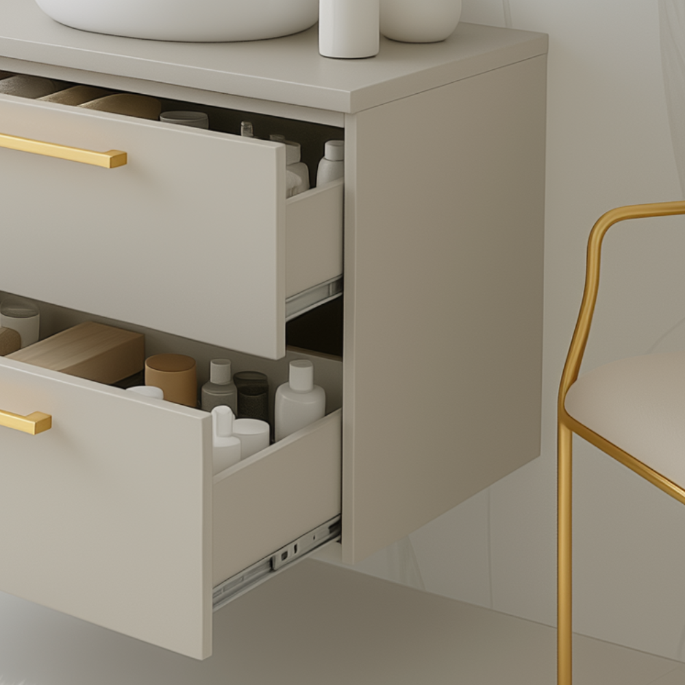 Koupelnová skříňka ONE 120 cm s deskou 4 zásuvky