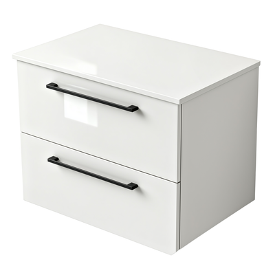 Koupelnová skříňka s deskou ONE 2 zásuvky
