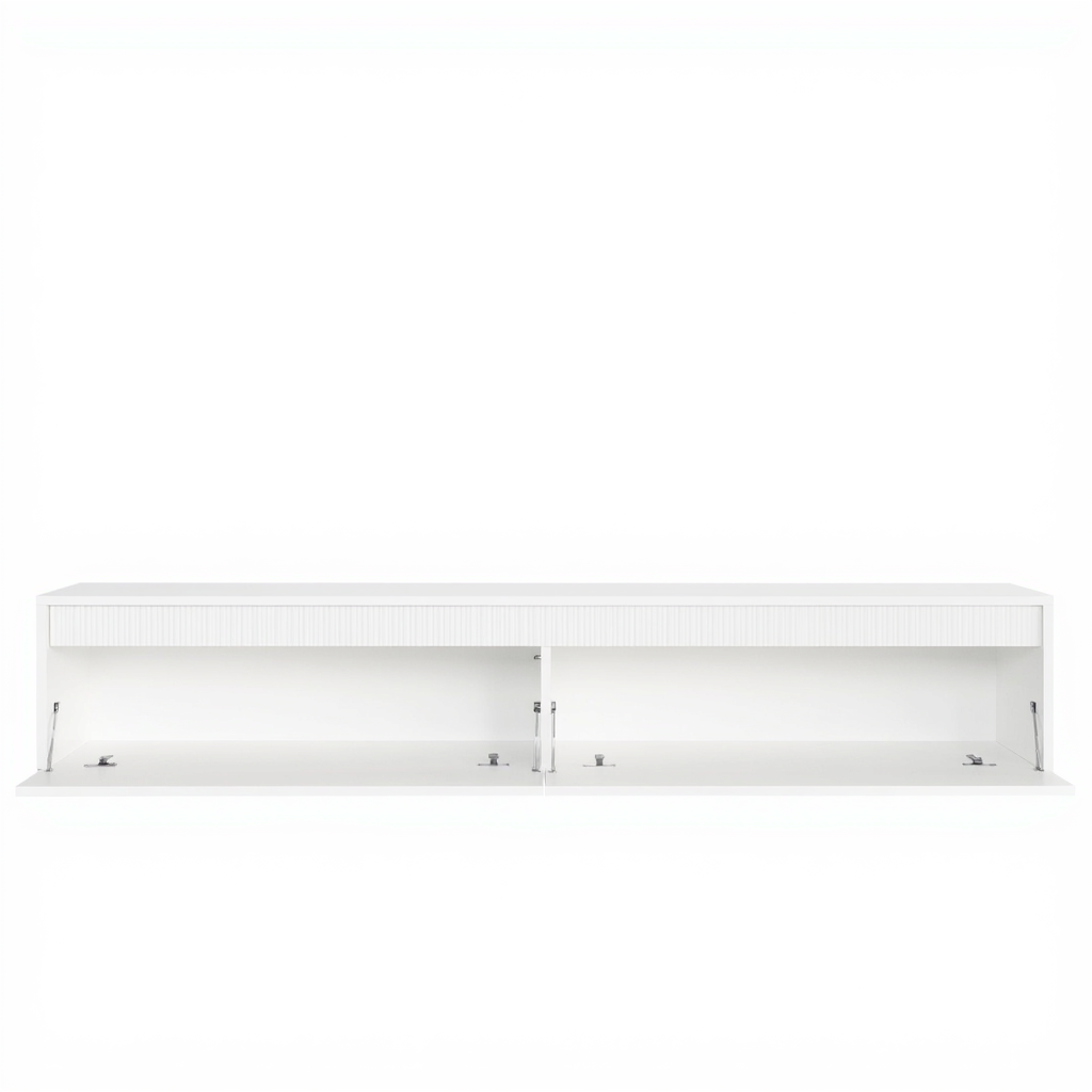 Závěsný TV stolek LUMI II s LED osvětlením