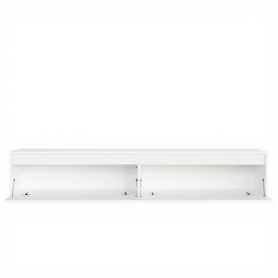 Závěsný TV stolek LUMI II s LED osvětlením