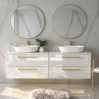 Koupelnová skříňka ONE 120 cm s deskou 4 zásuvky