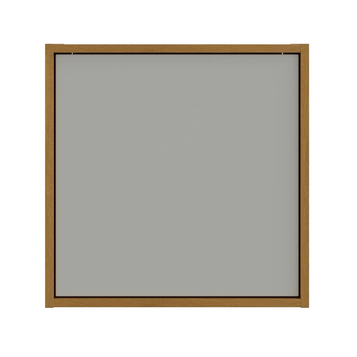 Závěsná boční skříňka 50 x 30 cm ERIN vitge black / dub karamel