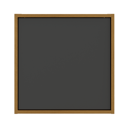 Závěsná boční skříňka 50 x 30 cm ERIN vitge black / dub karamel