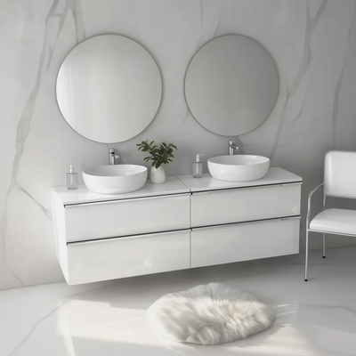 Koupelnová skříňka ONE 120 cm s deskou 4 zásuvky